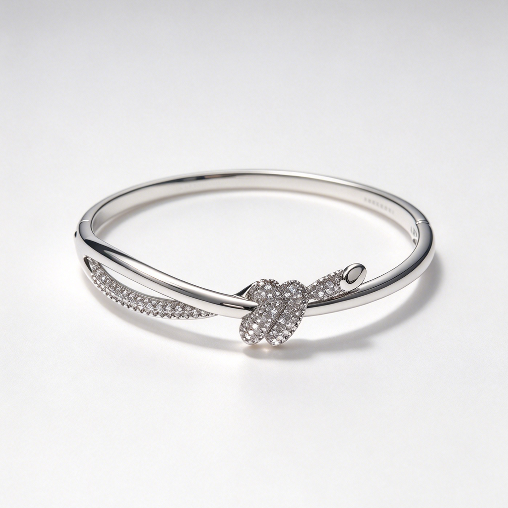 Knot CZ Bangle