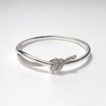 Knot CZ Bangle