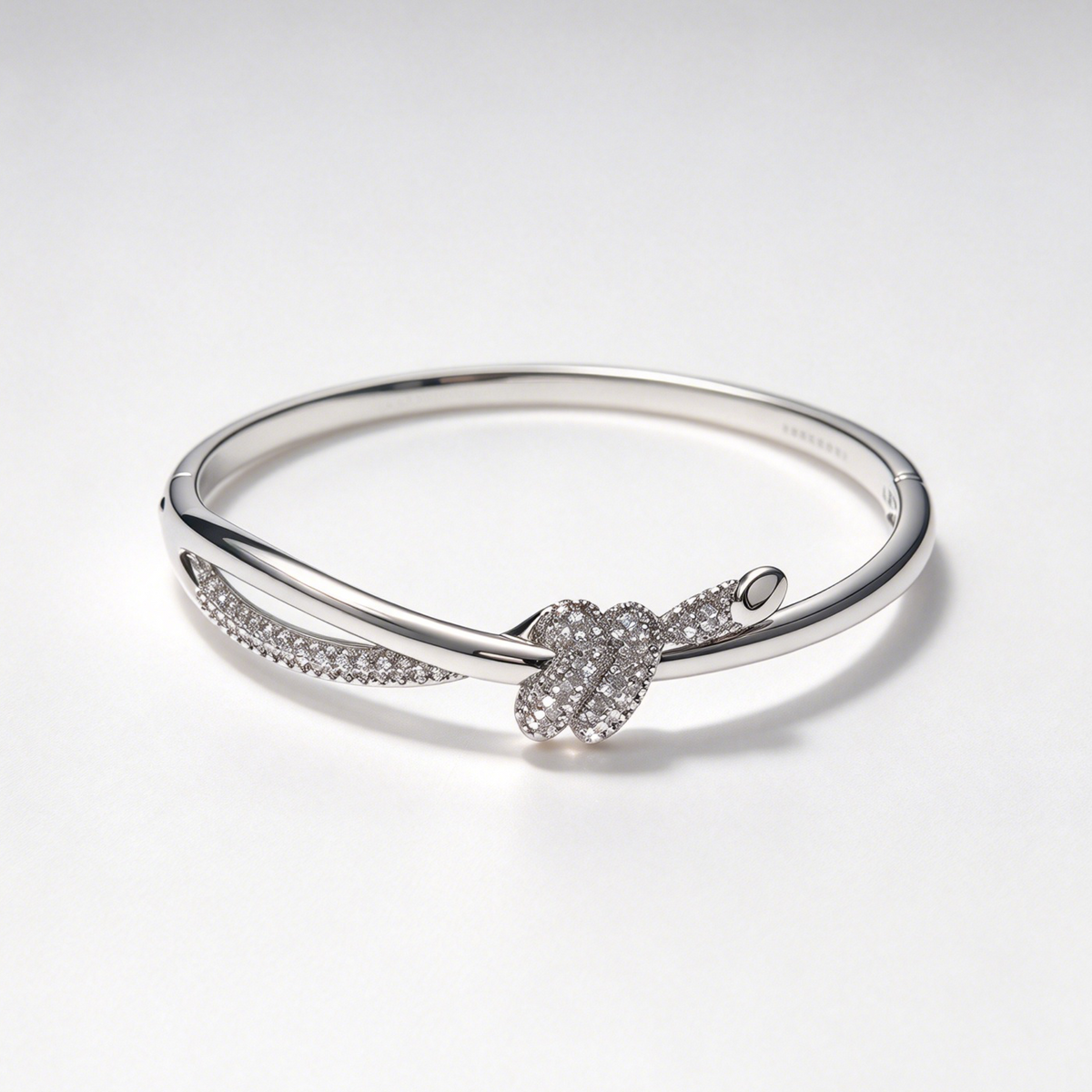 Knot CZ Bangle