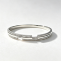 Geometric CZ Bangle