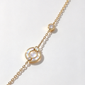 Circle MOP CZ Bracelet
