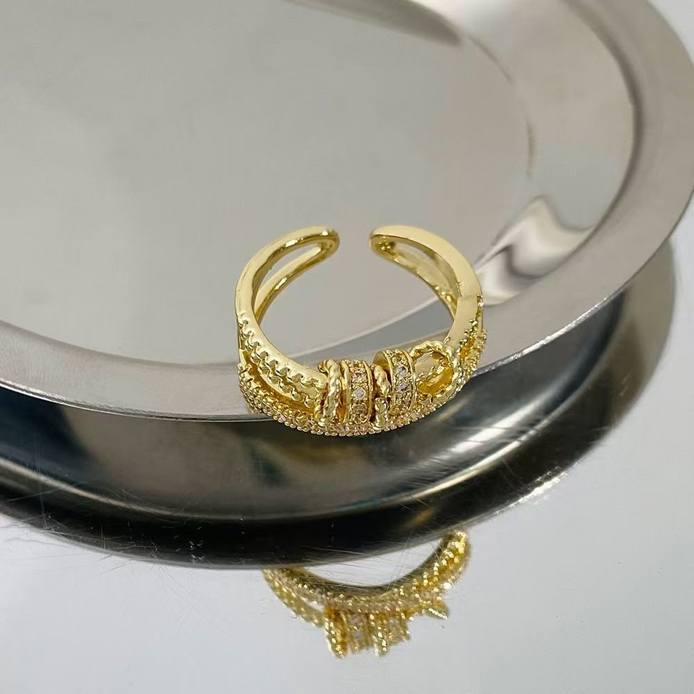Complimentary Holiday Gift - Sparkling Pave Open Ring